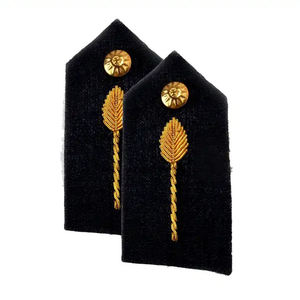 เข็มกลัดปักพลอยเทียมสำหรับเสื้อผ้าเครื่องแบบทำด้วยมือสีทองแบบฝรั่งเศสแท่ง3D ออกแบบได้ตามต้องการ - Product Image 3