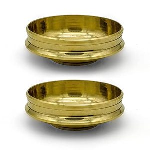 Venta al por mayor Urli Bowl latón decorativo Showpiece color dorado acabado para la mesa del hogar Pooja Room Diwali decoración hecha a mano latón urli - Product Image 3