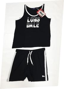 ชุดนอนผ้าฝ้ายของผู้หญิง2ชิ้นชุดทรงหลวมสีบริสุทธิ์สำหรับฤดูร้อนดีไซน์ใหม่จากโรงงาน - Product Image 6