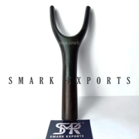Ventes directes d'usine meilleure qualité corne de buffle noire catapulte fronde avec poignée wooeden par smarkexports