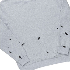 Ensemble streetwear à capuche et jogging pour hommes, ensemble de survêtements évasés en coton avec logo sérigraphié personnalisé pour hommes, meilleure vente - Product Image 5