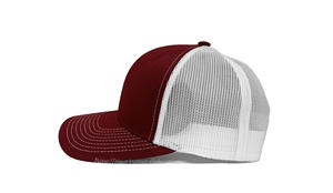 Casquettes de camionneur de sport fabriquées par des fabricants OEM Casquette de sport en maille marron/blanc à la mode Vente en gros par Injae Vina - Product Image 3