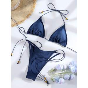 Bon marché Prix Personnalisation Ensembles de bikini sexy de haute qualité à la mode pour filles Maillot de bain 2 pièces Ensemble de bikini string pour femmes - Product Image 2