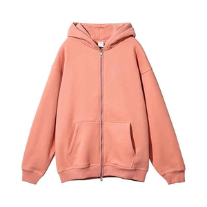 Fabricants Goutte D'épaule 100% Coton Fermeture Éclair À Capuche Coton mélangé Surdimensionné Zip Up Hommes Cropped Boxy Hoodie Impression Personnalisée Offre - Product Image 4