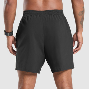 High Street Style Hombres Fitness Jogging Gym Shorts Calidad Color sólido Impreso Casual Shorts Cintura elástica Cierre para hombres Jóvenes - Product Image 2