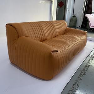โซฟาหนัง <span class=keywords><strong>cinna</strong></span> Sandra ทันสมัยกลางศตวรรษโซฟาห้องนั่งเล่น - Product Image 5