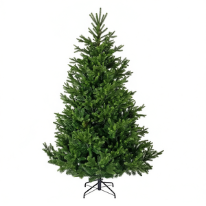 Árbol de Navidad NORDMANN Verde de PVC y PE, 150 cm de Alto x 110 cm de Diámetro, Modelo 9684305 para Decoraciones Navideñas Amicasa - Product Image 3