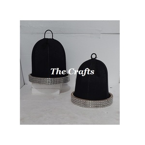 Bandeja de hierro de forma cuadrada con cubierta de ropa, vajilla de boda, bandeja para servir chocolates a precios razonables - Product Image 2