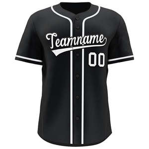 Buena Venta de béisbol Softball Jersey transpirable 3D patrón uniforme personalizable nombre del equipo nombre del jugador número bajo MOQ conjuntos desgaste - Product Image 6