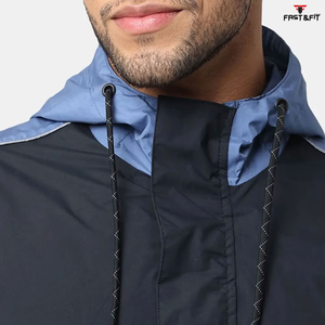 Nuevo diseño ligero cortavientos deporte impermeable lluvia chaqueta impermeable chaqueta cortavientos para la venta - Product Image 6