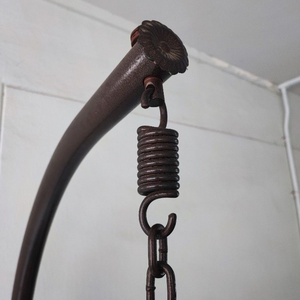 Popular design Rattan wicker <b>swing</b> <b>egg</b> <b>chair</b> hanging playroom furniture <b>garden</b> decoration - Product Image 6