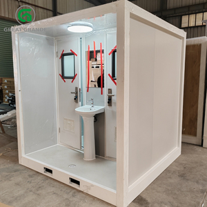 Toilettes portables, toilettes mobiles, toilettes extérieures, toilettes préfabriquées, toilettes publiques, toilettes écologiques, toilettes portables pour le camping - Product Image 1