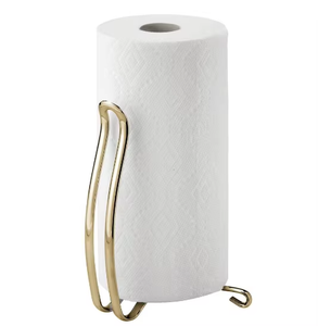 Portarrollos de papel higiénico de metal de aspecto premium que eleva el ambiente general del baño al instante, regalos de inauguración, recién llegado - Product Image 1