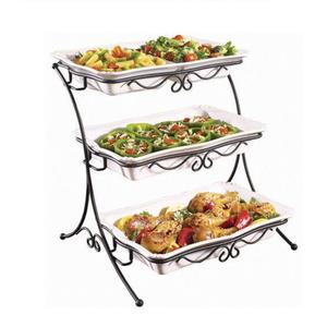 Produit très vendu, support à gâteau en aluminium, design artisanal, forme arrondie, pour les anniversaires ou les mariages, décoration de fête - Product Image 6