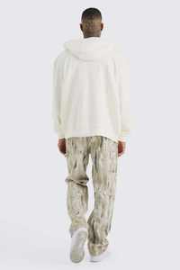 Sudaderas con Capucha Casuales de Calle para Hombre al por Mayor, con Cierre Completo, Mangas Largas, 100% Algodón, Transpirables, con Estampado Personalizado para Invierno - Product Image 3