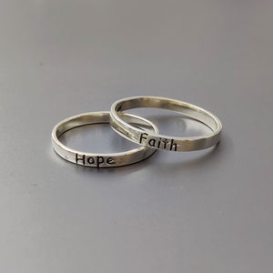 1.3 Grams Platinum Boho <b>Statement</b> <b>Ring</b> Natural Stone Christian Religious Inlay Romantic Everyday Wear with IGI Certificate - Product Image 1