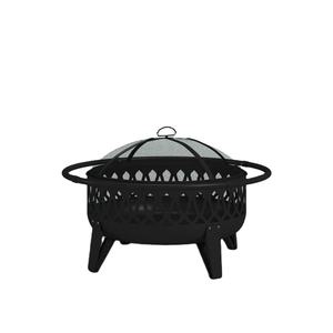Support de fosses sombres à revêtement noir, accessoires de jardin à haute vente, foyer en fer élégant pour la décoration de la cheminée et de l'hôtel - Product Image 1