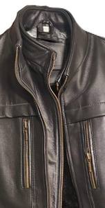 Veste d'Hiver Homme de Qualité Supérieure Style Vintage Tissu Épais en Laine avec Col en Fausse Fourrure Fermeture à Glissière ODM Fini - Product Image 4