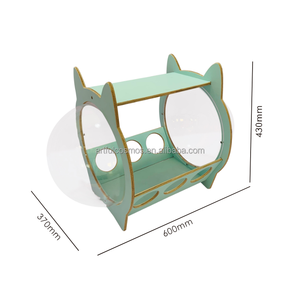 Interior moderno 2025 adecuado para casa de mascotas con aislamiento modelo abovedado de moda para gatos y animales pequeños - Product Image 3