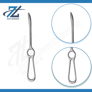 Gancho Óseo Langenbeck de Alta Calidad, 200 mm de Largo, Instrumento Quirúrgico Manual de Acero Inoxidable, Certificado CE, Reutilizable para Uso General - Product Image 3