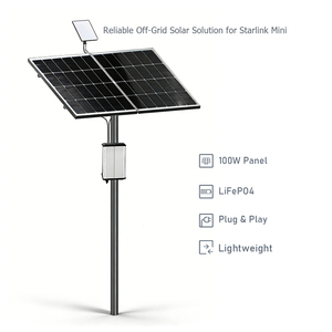 Kit solaire hors réseau compact et léger <span class=keywords><strong>pour</strong></span> Starlink Mini 100W Intègre une gestion intelligente de l'énergie avec une installation facile - Product Image 4