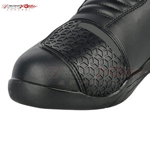 Zapatos de motociclista de estilo callejero para hombre con ajuste cómodo y construcción duradera, zapatos de motocicleta para hombre con tiras reflectantes - Product Image 4