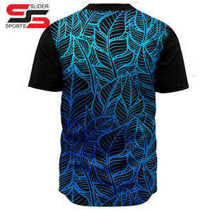 Camiseta Deportiva de Béisbol Juvenil con Botones, Logotipo Personalizado, Impresión por Sublimación Completa, Transpirable, Venta al Por Mayor de Fábrica - Product Image 6