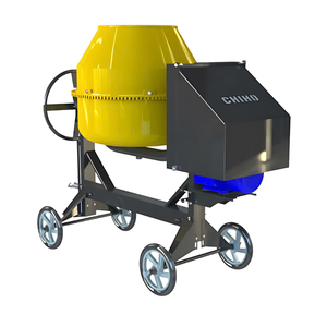 Mezcladora de hormigón de alta resistencia con motor diésel Pequeña mezcladora de hormigón Mini mezcladora de hormigón Autorecargable - Product Image 5