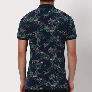 Chemise décontractée à manches courtes pour homme, imprimé numérique uni, col rabattu, coupe ajustée, respirante, séchage rapide, idéale pour l'été - Product Image 4