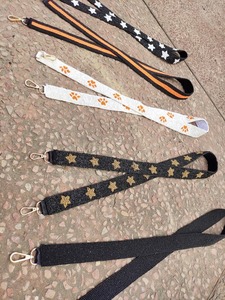 Customizable Gameday Statement Beaded Crossbody <b>Purse</b> Straps <b>Cute</b> & Trendy Acrylic & Cotton Accessories - Product Image 5