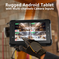 3RTABLET ST-7 Ordinateur embarqué pour véhicule, tablette Android robuste de 7 pouces avec Canbus RJ45 RS232 GPIO Caméra AHD pour flottes commerciales