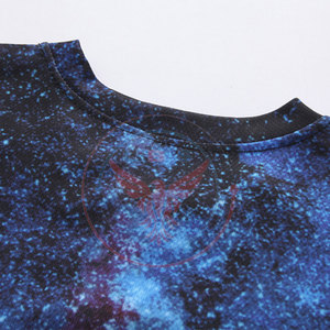Producto Popular al por Mayor, Camisetas Sublimadas para Hombre, Hechas a Medida, Ecológicas, Transpirables, de Secado Rápido, Tela de Forro Polar, Poliéster/Algodón - Product Image 3