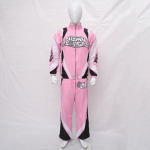 Venta al por mayor pantalones de chándal y sudadera chándal a juego traje de sudor y Jogger Atlético Impresión digital streetwear peso medio hombres conjunto - Product Image 5