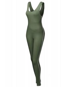 Conjunto de Mono Deportivo para Mujer, Transpirable, de Secado Rápido, con Copas Removibles, Agradable al Tacto, Estilo Cruzado en la Espalda - Product Image 1