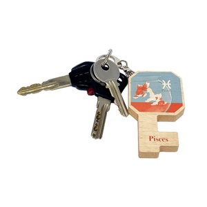 Customized Classic Wood <b>Key</b> Chain Mobile Phone Accessories for Christmas & Festival - Product Image 2