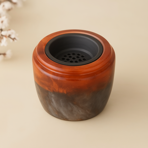 Calentador de Bakhoor de Madera Ecológico ArtisanVibe con Madera de Sándalo para Uso Religioso, Incienso Indio - Product Image 1