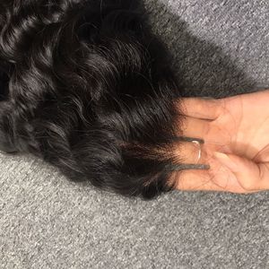 Perruque longue en cheveux humains vierges de 24 pouces pour femmes, couleur naturelle avec dentelle frontale HD 13x4, cheveux vierges doux et soyeux - Product Image 2