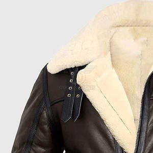 เสื้อแจ็คเก็ตหนังขนสัตว์แขนยาว สินค้าขายดีประจำปี 2025 คุณภาพสูง ดีไซน์ทันสมัย - Product Image 3