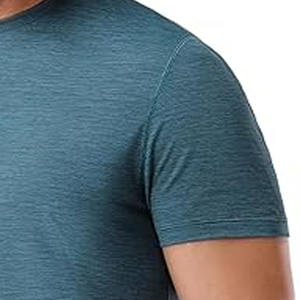 Camiseta de Hombre 100% Algodón, Manga Corta, Antiarrugas, Transpirable, Ecológica, Corte Casual, Color Sólido, Cargada por Dress Sports - Product Image 2