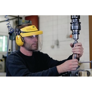 Visera Transparente 3M G5V5F1H51 de Policarbonato, Protección Facial y Auditiva, Cumple con las Normas EN 166 y EN 352-1-3 - Product Image 3