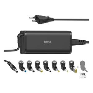 Adaptador de Viaje Multi-Puerto de 90W con Carga Rápida para Portátiles, Color Negro, 00200003 - Product Image 1