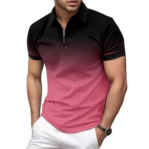 Camiseta Transpirable de Manga Larga para Hombre, Talla Grande, con Cuello de Solapa, Estilo Casual y Versátil - Product Image 5