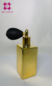 Atomizador de Perfume con Bombilla de Pulverización y Estampado en Caliente de Color Personalizado, con Forma Personalizada, Botella de Vidrio de Diseño Personalizado y Tapa de Rosca - Product Image 3