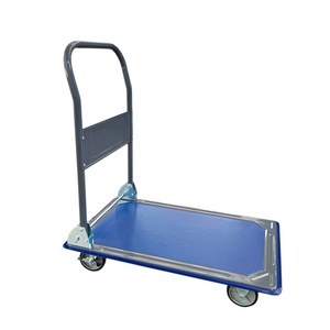 Carrello con piattaforma pieghevole e freni, max. 150 kg (GSC 502007001) - Product Image 1