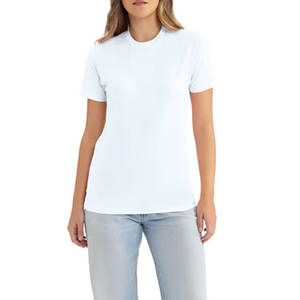Camiseta Next Level N6210 - Negra - Talla Grande para Mujer, Color Sólido, 60% Algodón, 40% Poliéster, Jersey de Algodón Liso, Camisetas de Calidad de Lujo - Product Image 6