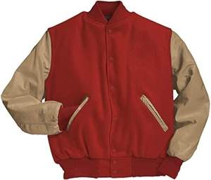 Vestes universitaires personnalisées en laine d'hiver à col montant brodé pour hommes et femmes, vente en gros - Product Image 6