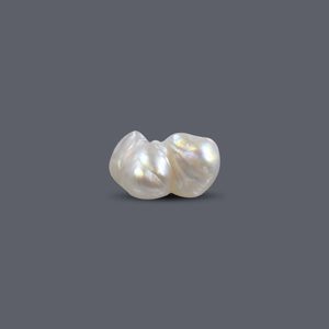 Perles de Basra 5,02 carats, coquillages naturels en forme de bouton, perles blanches en vrac de 5-6 mm pour la fabrication de bijoux - Product Image 1