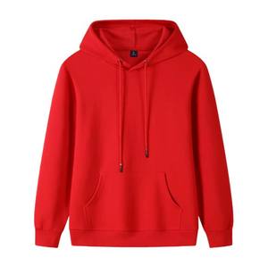 Unisex Heavyweight <b>Fleece</b> Pullover Hoodies 100% Cotton Oversized Blank Sweatshirts Plain Dyed Plus Size <b>Hoodie</b> for <b>Men</b> Winter - Product Image 3