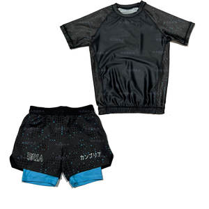 เสื้อรัดกล้ามกันลื่นสำหรับกีฬา Jiu Jitsu BJJ แบบมีแผ่นด้านข้าง ดีไซน์พิเศษ EXTRA GRIP สำหรับเด็กและเยาวชน - Product Image 6