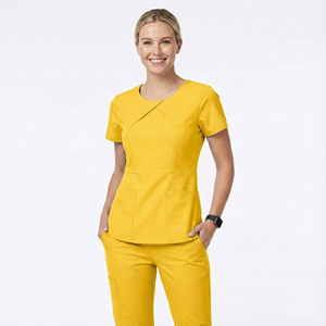Tenues médicales élégantes pour femmes, ensembles d'uniformes d'infirmière, hôpital, médecin, dentiste, design personnalisé, couleur, logo propre, ensembles de blouses en gros - Product Image 1